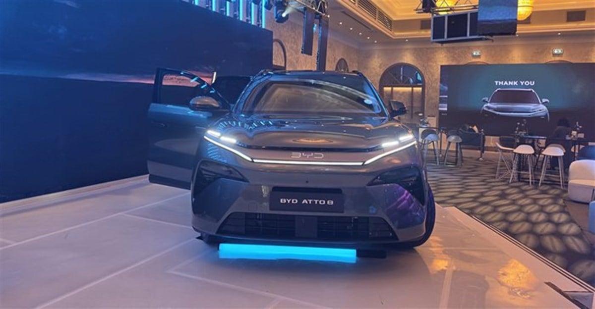 BYD ATTO 8 seven-seater electric SUV