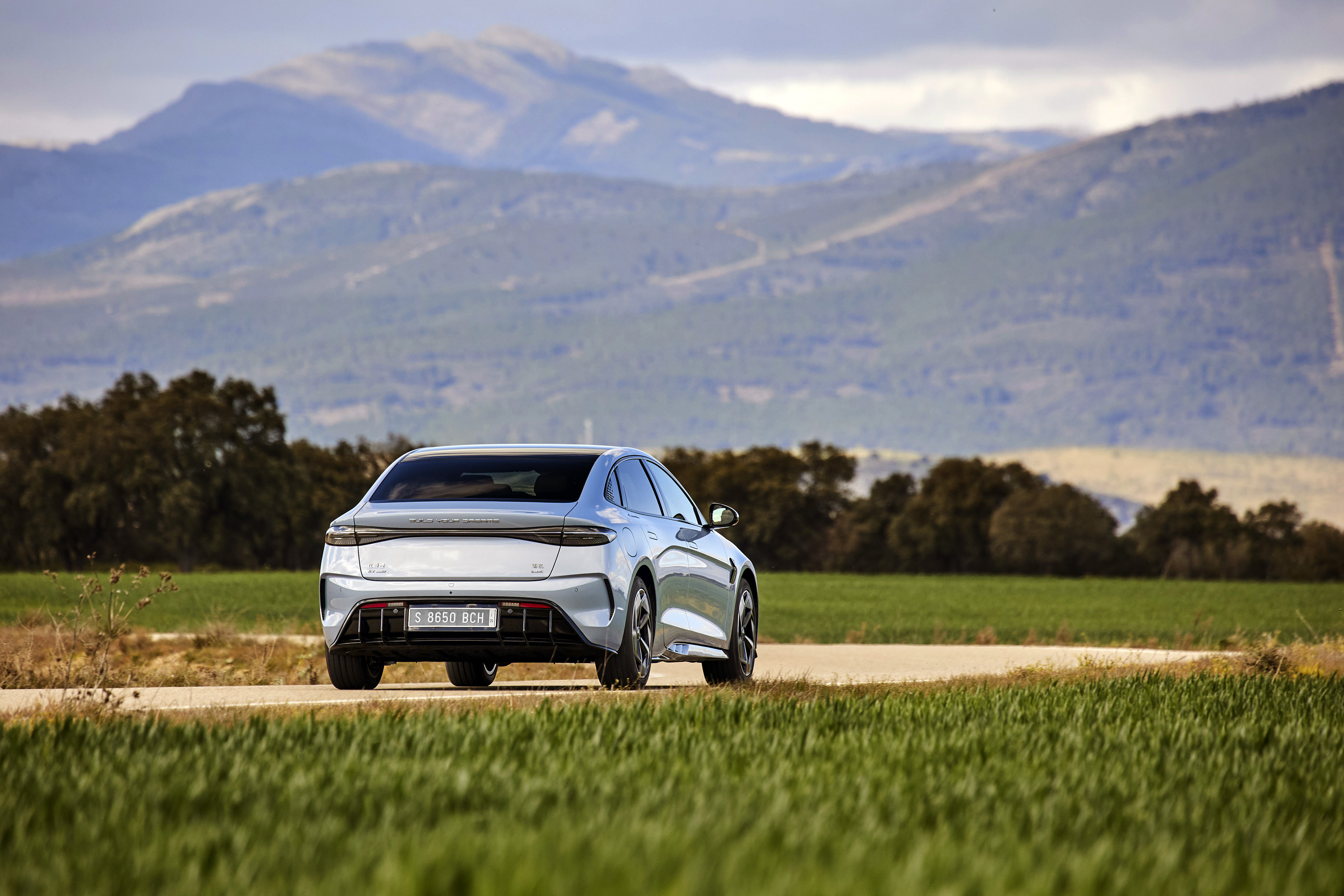 BYD Seal on the road — official BYD press image