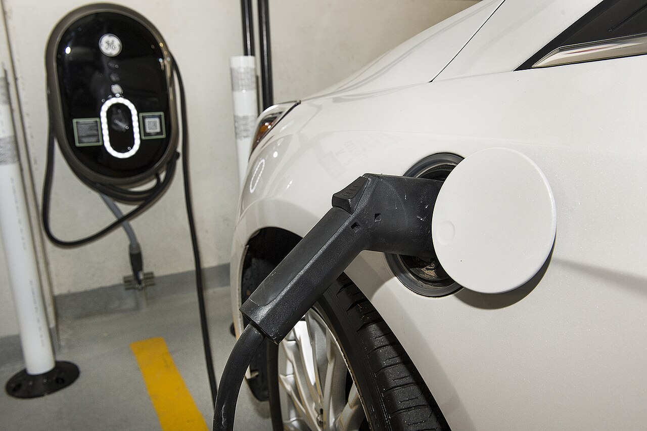 EV charging in apartment parking garage
