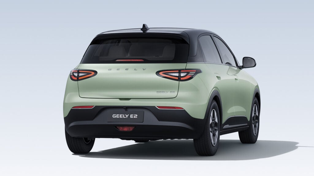 Geely E2 Apex variant