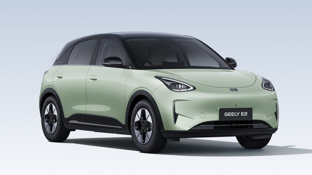 Geely E2 electric hatchback