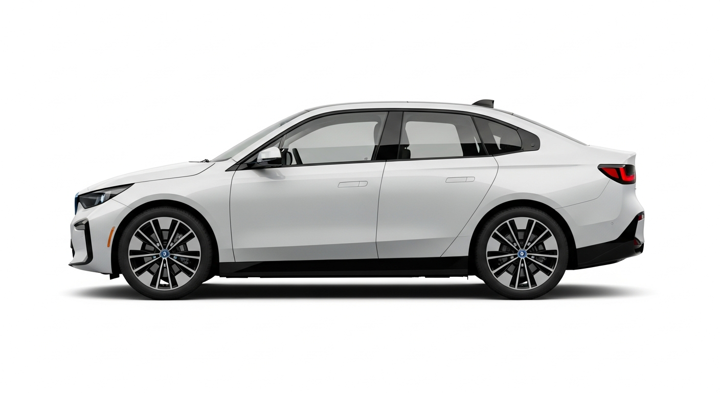 Concept render of a BMW i3 for illustrative purposes