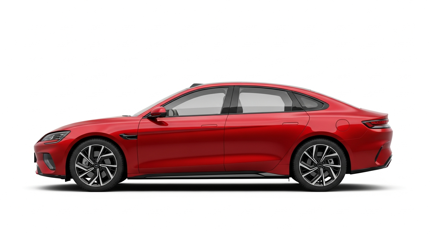 Concept render of a BYD Seal for illustrative purposes