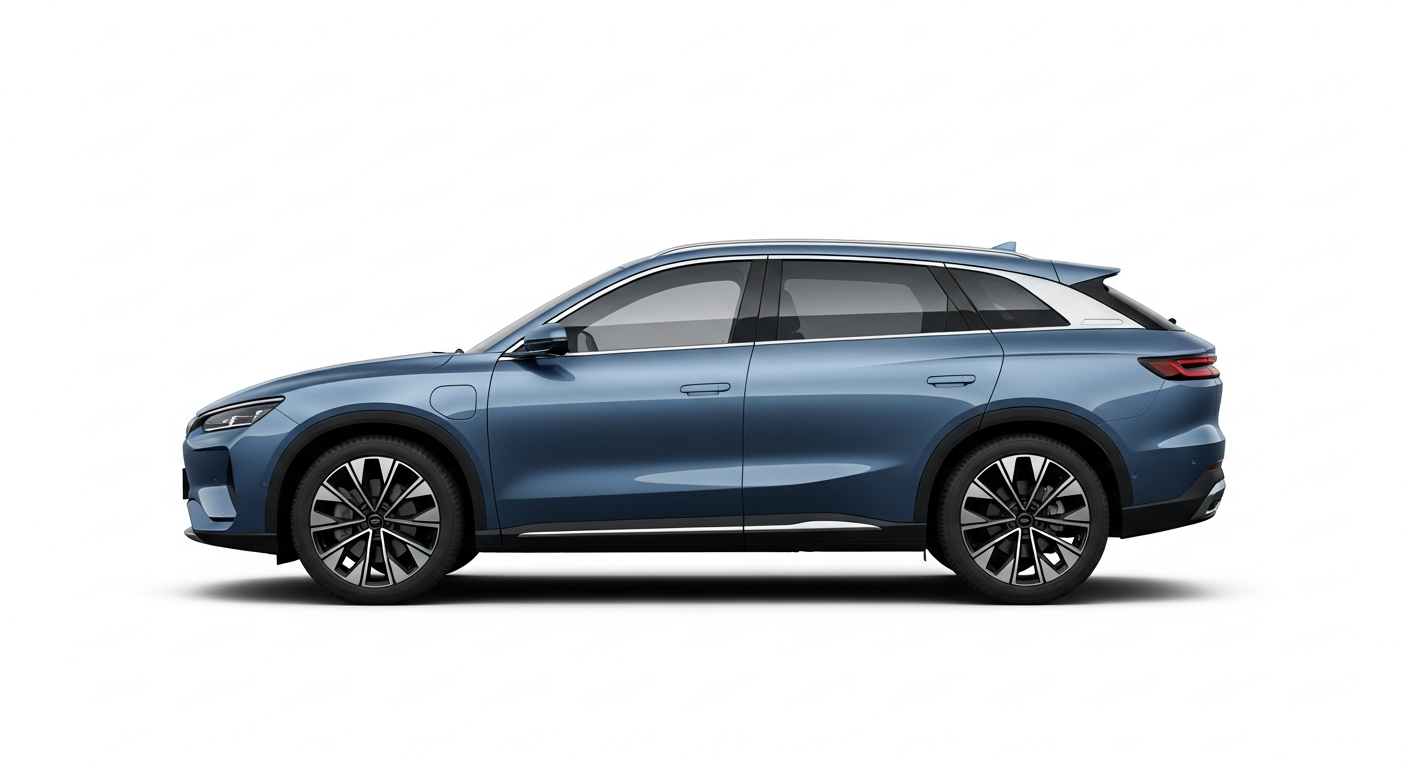 Concept render of a BYD Sealion 6 DM-i for illustrative purposes