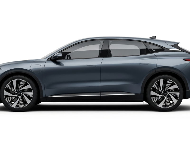 Concept render of a modern electric vehicle for illustrative purposes