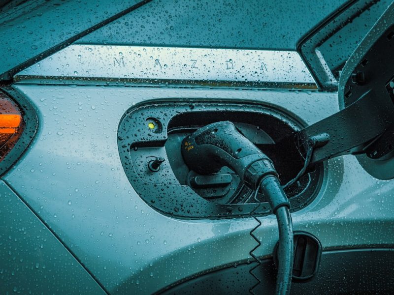 a close up of a car's fuel pump