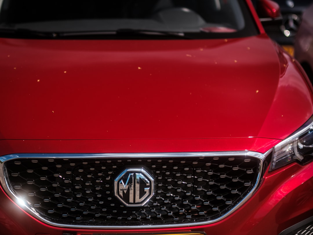 Front of a MG ZS EV automobile (Everyday Filter by Shortstache..)